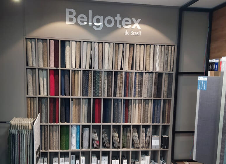 Showroom Belgotex do Brasil - Elevato