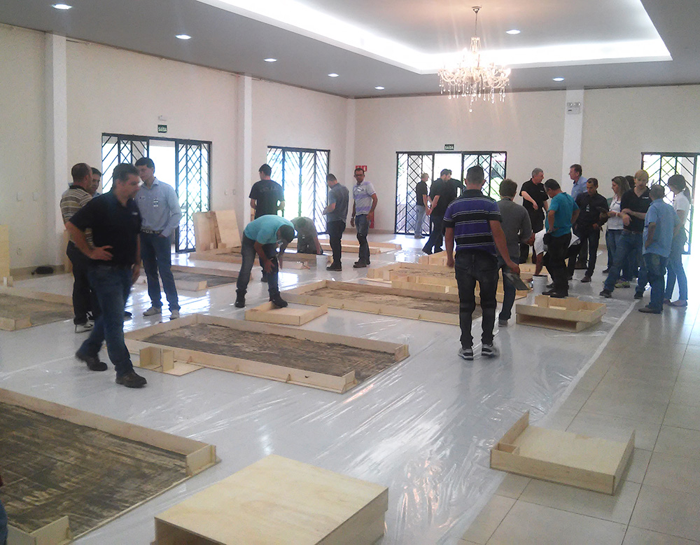 Curso de instalação Belgotex - Polyflor